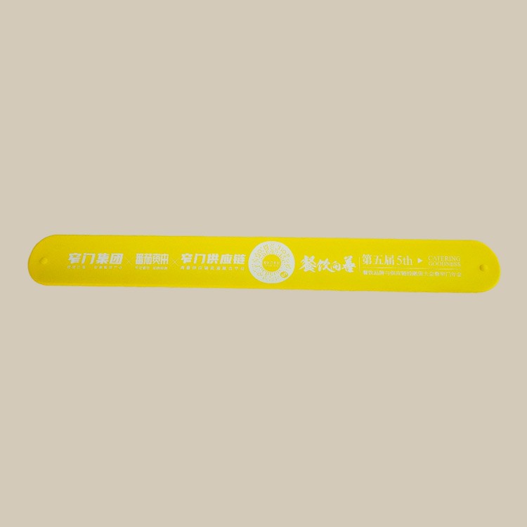 Silicone Snap Bracelet Solid Color Design Wristband Patting Hand Band
